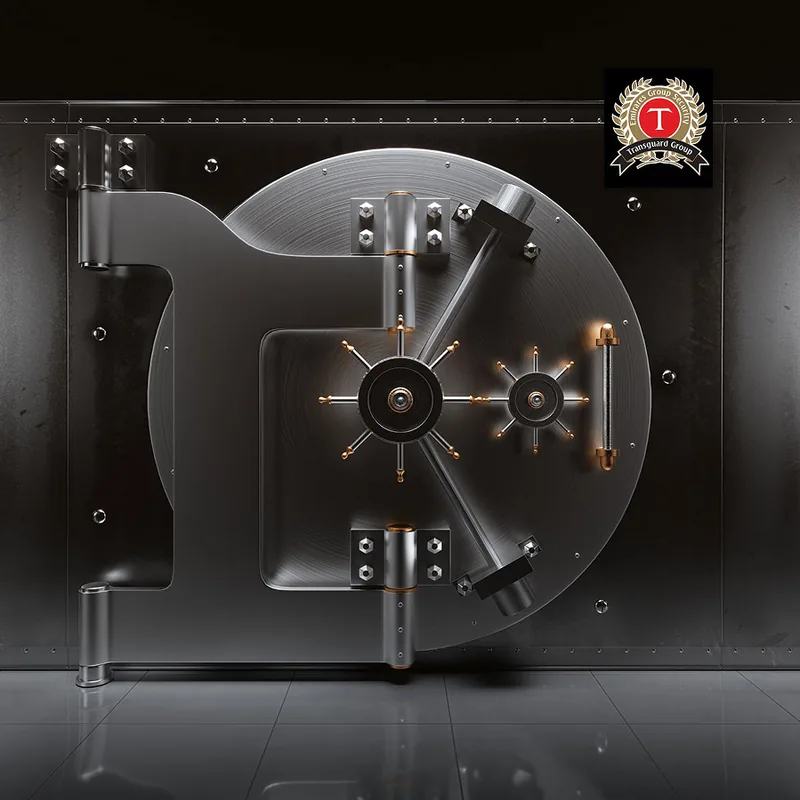 Transguard vault — insured, monitored, documented custody