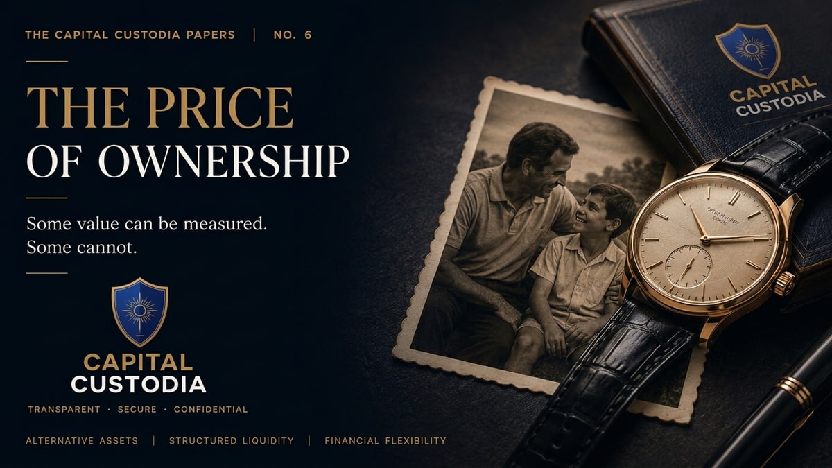 The Capital Custodia Papers No. 6 — The Price of Ownership
